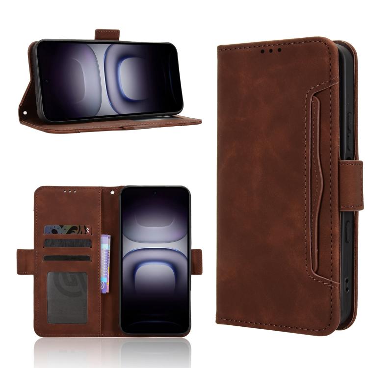 Custodia in pelle con slot per schede per Infinix GT 50 Pro 5G