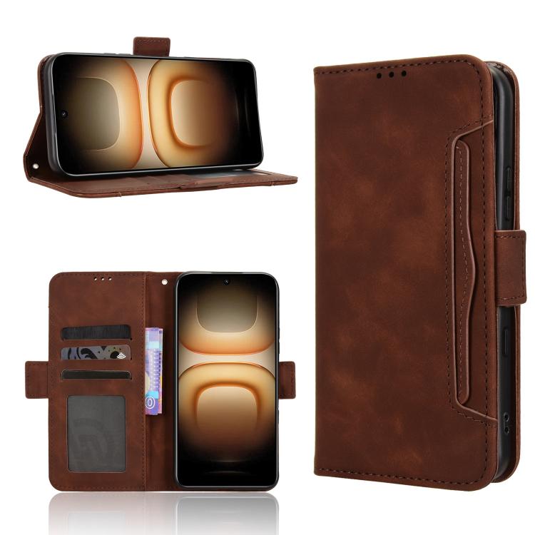 Custodia in pelle con slot per schede per Infinix GT 50 Pro 5G