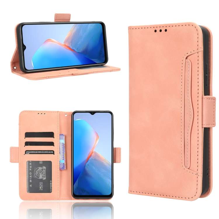 Custodia per telefono in pelle con slot per schede di consistenza al polpaccio, For Tecno Camon 20 Pro