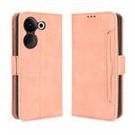 Custodia per telefono in pelle con slot per schede di consistenza al polpaccio, For Tecno Camon 20 Pro