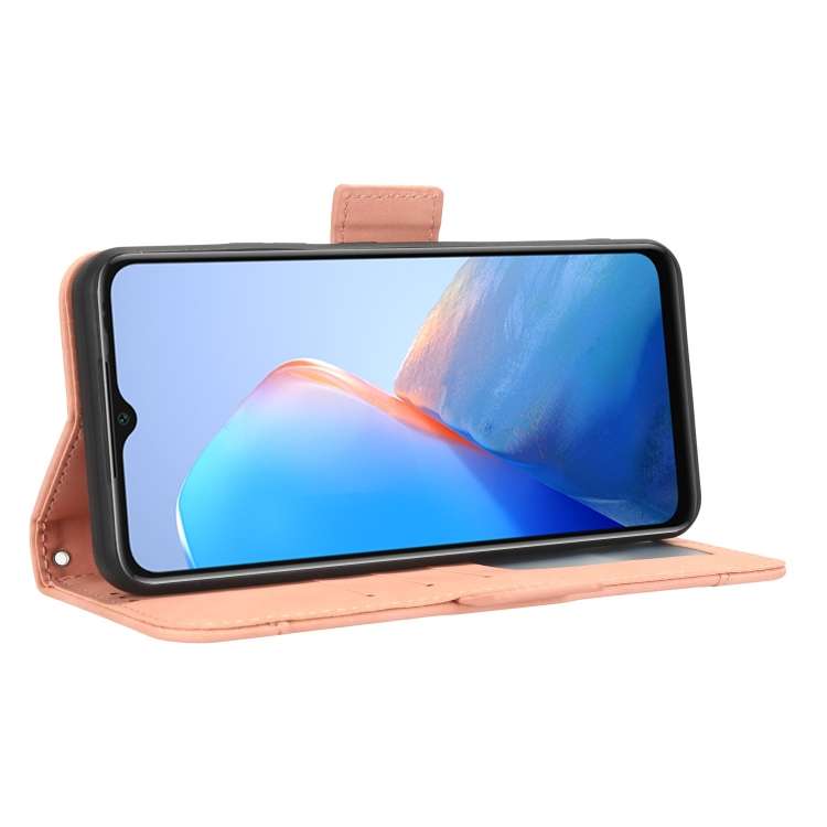 Custodia per telefono in pelle con slot per schede di consistenza al polpaccio, For Tecno Camon 20 Pro