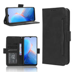Custodia per telefono in pelle con slot per schede di consistenza al polpaccio, For Tecno Camon 20 Pro