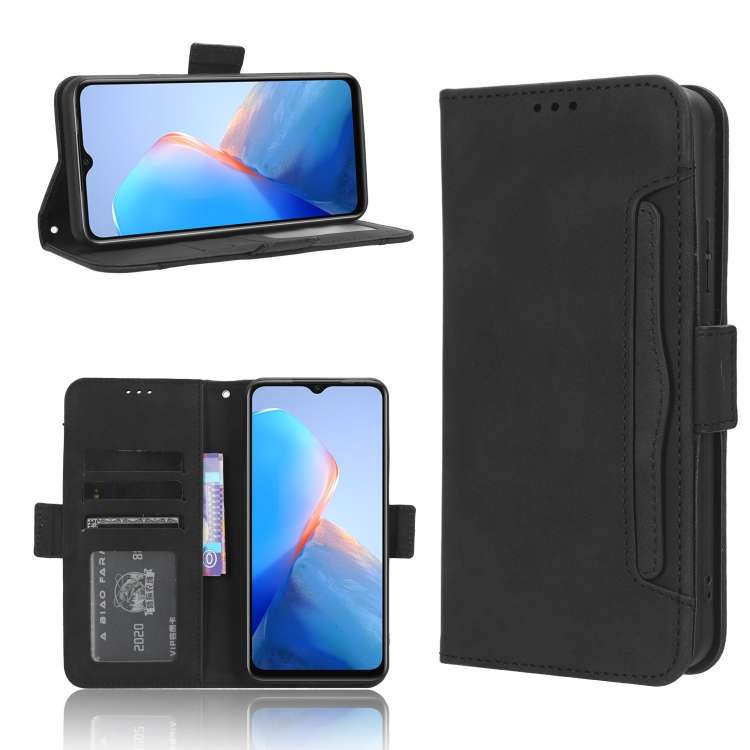 Custodia per telefono in pelle con slot per schede di consistenza al polpaccio, For Tecno Camon 20 Pro