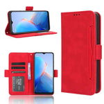 Custodia per telefono in pelle con slot per schede di consistenza al polpaccio, For Tecno Camon 20 Pro
