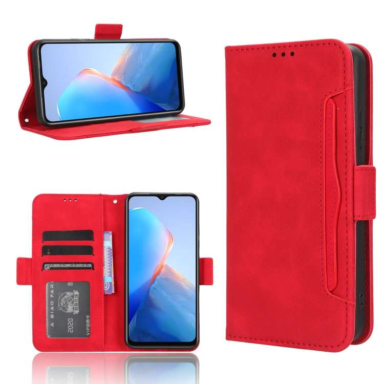Custodia per telefono in pelle con slot per schede di consistenza al polpaccio, For Tecno Camon 20 Pro