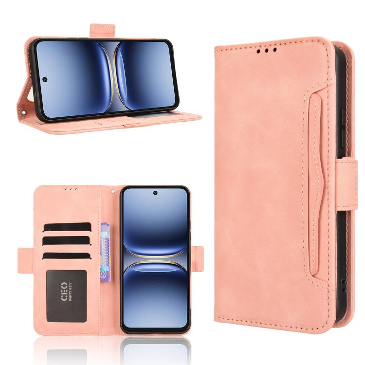 Custodia in pelle con slot per schede per Tecno Spark 40 4G e modelli Tecno Pova