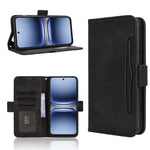 Custodia in pelle con slot per schede per Tecno Spark 40 4G e modelli Tecno Pova