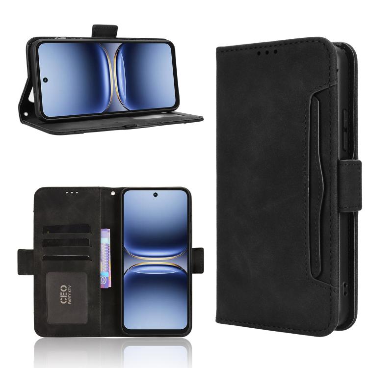 Custodia in pelle con slot per schede per Tecno Spark 40 4G e modelli Tecno Pova
