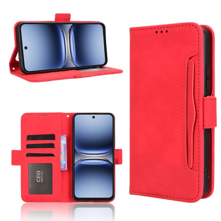 Custodia in pelle con slot per schede per Tecno Spark 40 4G e modelli Tecno Pova