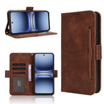 Custodia in pelle con slot per schede per Tecno Spark 40 4G e modelli Tecno Pova