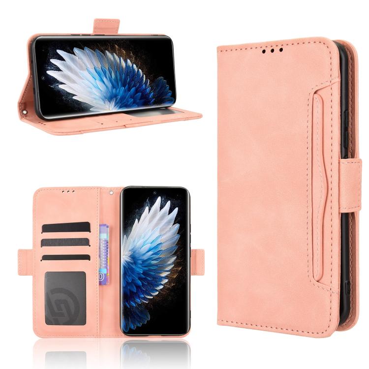 Custodia in pelle con slot per schede per Tecno Spark 40 4G e modelli Tecno Pova