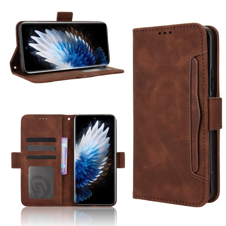 Custodia in pelle con slot per schede per Tecno Spark 40 4G e modelli Tecno Pova