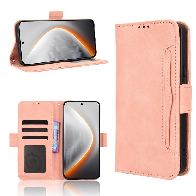 Custodia in pelle con slot per schede per Tecno Spark 40 4G e modelli Tecno Pova