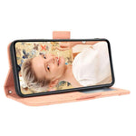 Custodia per telefono in pelle con slot per schede di consistenza al polpaccio, For Oukitel C32
