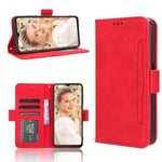 Custodia per telefono in pelle con slot per schede di consistenza al polpaccio, For Oukitel C32