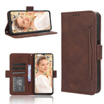 Custodia per telefono in pelle con slot per schede di consistenza al polpaccio, For Oukitel C32