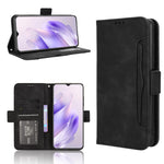 Custodia in pelle con slot per schede per Oukitel C53