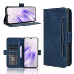 Custodia in pelle con slot per schede per Oukitel C53