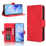 Custodia in pelle con slot per schede per Oukitel C53