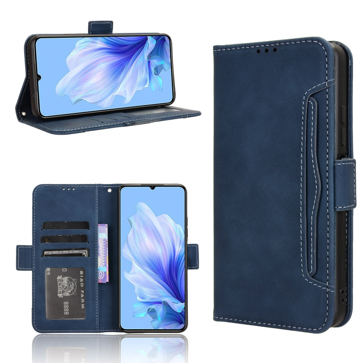 Custodia in pelle con slot per schede per Oukitel C53