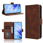Custodia in pelle con slot per schede per Oukitel C53