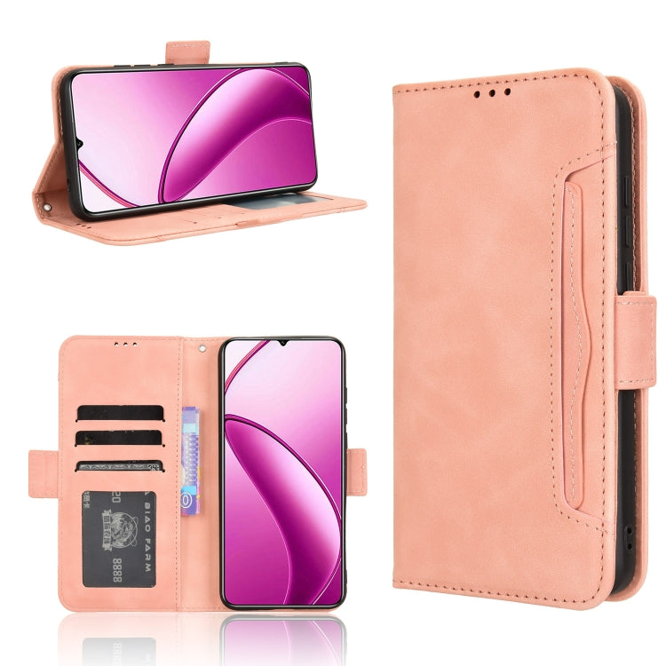 Custodia in pelle con slot per schede per Oukitel C53