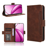 Custodia in pelle con slot per schede per Oukitel C53