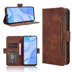 Custodia in pelle con slot per schede per Oukitel C53