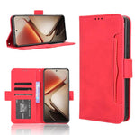 Custodia in pelle con slot per schede per Oukitel C65 e C65 Pro