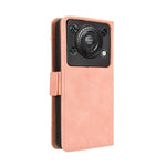Custodia in pelle con slot per schede per Oukitel C65 e C65 Pro