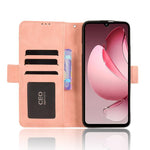 Custodia in pelle con slot per schede per Oukitel C65 e C65 Pro