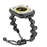 Cinturino in metallo con onde per Apple Watch 40-45mm
