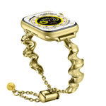 Cinturino in metallo con onde per Apple Watch 40-45mm