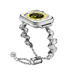 Cinturino in metallo con onde per Apple Watch 40-45mm
