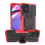 Gomma Texture TPU + Custodia per telefono PC con supporto, For Motorola Moto G Power 5G 2023