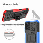 Gomma Texture TPU + Custodia per telefono PC con supporto, For Motorola Moto G Power 5G 2023