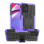 Gomma Texture TPU + Custodia per telefono PC con supporto, For Motorola Moto G Power 5G 2023