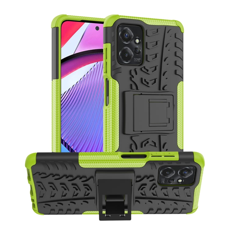 Gomma Texture TPU + Custodia per telefono PC con supporto, For Motorola Moto G Power 5G 2023