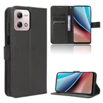 Custodia in pelle con trama a diamante per Motorola Moto G Stylus 2023 4G