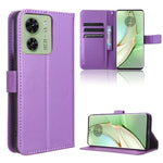 Custodia in pelle con trama a diamante per Motorola Moto G Stylus 2023 4G