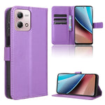 Custodia in pelle con trama a diamante per Motorola Moto G Stylus 2023 4G