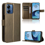 Custodia in pelle con trama a diamante per Motorola Moto G Stylus 2023 4G