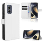 Custodia in pelle con trama a diamante per Motorola Edge 2024 5G