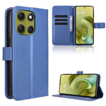 Custodia in pelle con trama a diamante per Motorola Moto G86 Power 5G