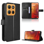 Custodia in pelle con trama a diamante per Motorola Moto X70 Air Pro e modelli