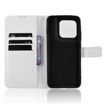Custodia in pelle con trama a diamante per Motorola Moto X70 Air Pro e modelli