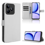 Custodia in pelle con trama a diamante per Realme 11 5G e 11X