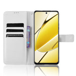 Custodia in pelle con trama a diamante per Realme 11 5G e 11X