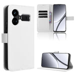 Custodia in pelle con trama a diamante per Realme 12 Pro e 12 Pro+