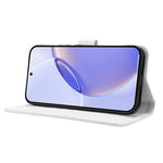 Custodia in pelle con trama a diamante per Realme 16 Pro 5G